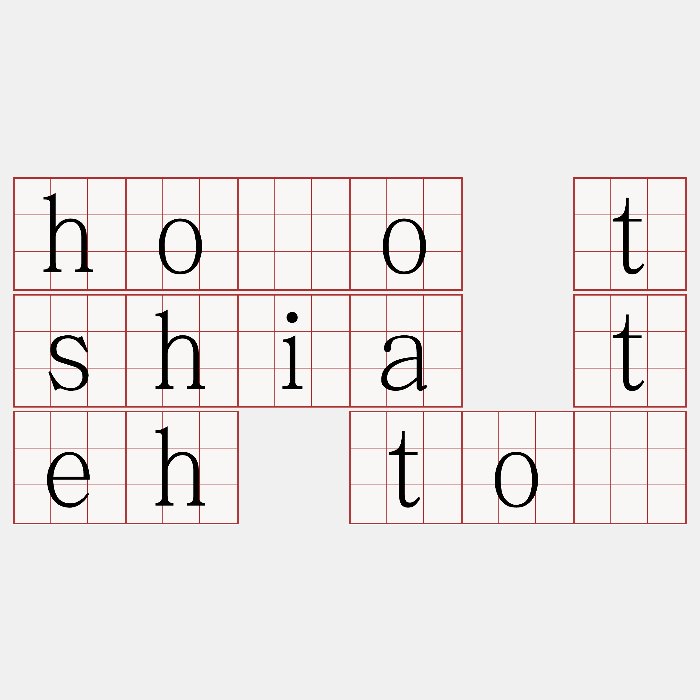 hōo tshia teh tò